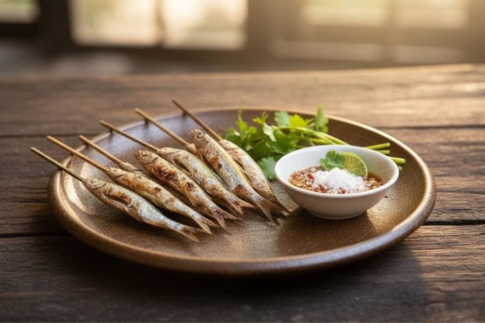 C&aacute; nướng Ba Bể c&oacute; vị ngọt, thơm, thịt c&aacute; trắng v&ocirc; c&ugrave;ng hấp dẫn thực kh&aacute;ch.